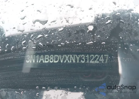 2022 Nissan Sentra Sr Xtronic Cvt z USA, uszkodzony, nr VIN 3N1AB8DVXNY312247